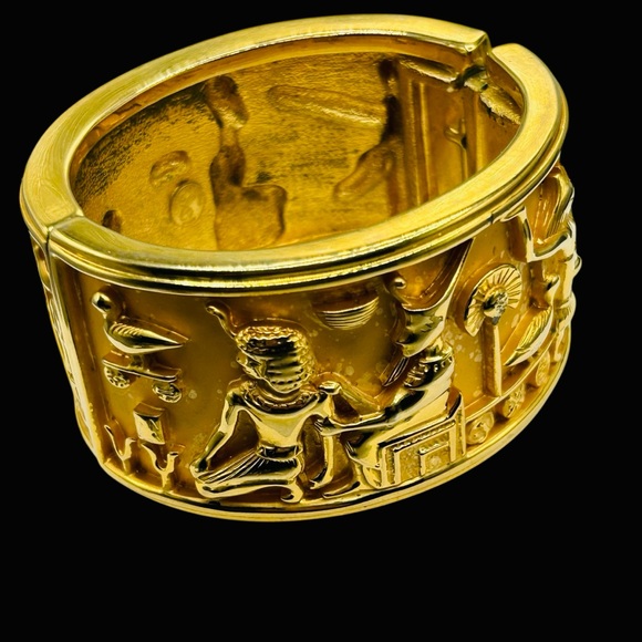 Elizabeth Taylor for Avon Egyptian Cuff Bracelet Original...